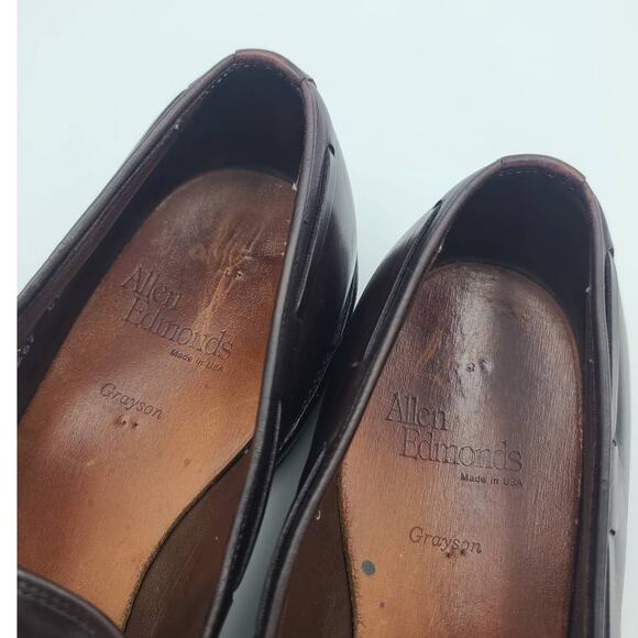 Allen Edmonds Grayson Tassel Loafer 10 B - Picture 7 of 11